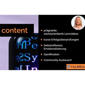 Valorias Academy – Lernportal für Wertevermittlung und Effizienz