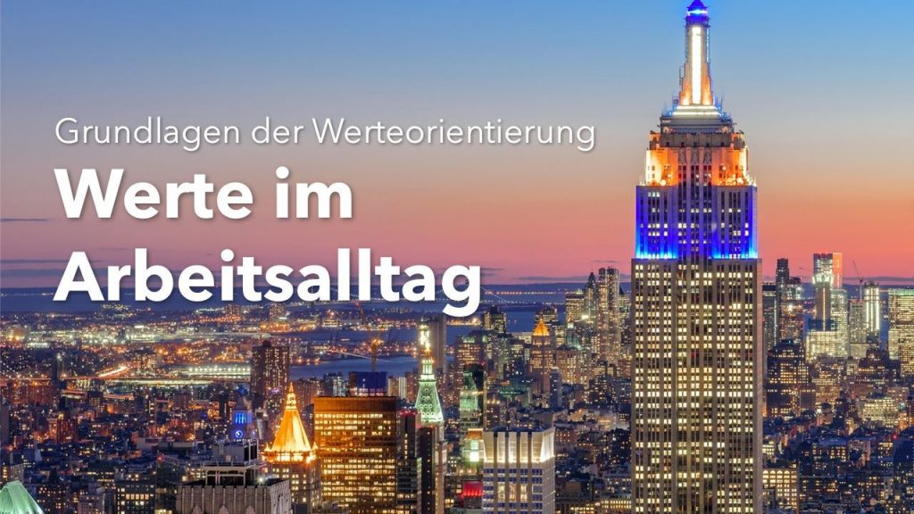 Werte im Arbeitsalltag