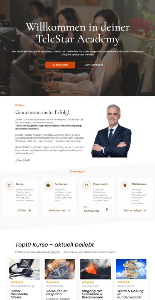 e-learning call-center